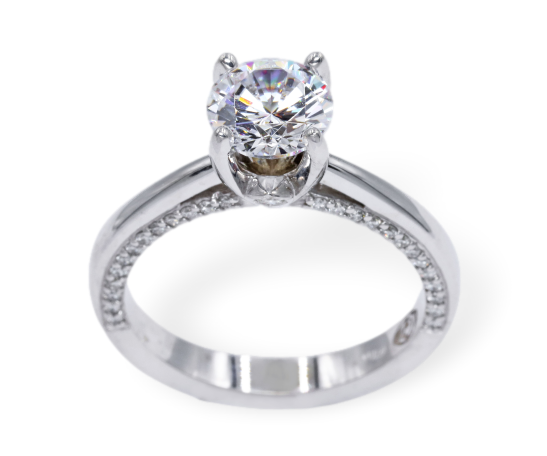 Solitaire Ring from Albert Kaz Jewelry